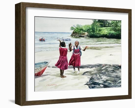 Recess at the Bay, 2002-Colin Bootman-Framed Giclee Print