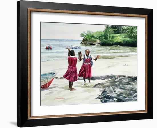 Recess at the Bay, 2002-Colin Bootman-Framed Giclee Print