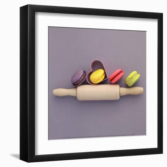 Recipe of Macarons-Amelie Vuillon-Framed Art Print