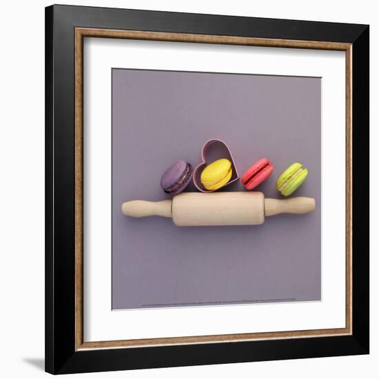 Recipe of Macarons-Amelie Vuillon-Framed Art Print