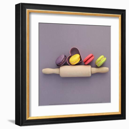 Recipe of Macarons-Amelie Vuillon-Framed Art Print