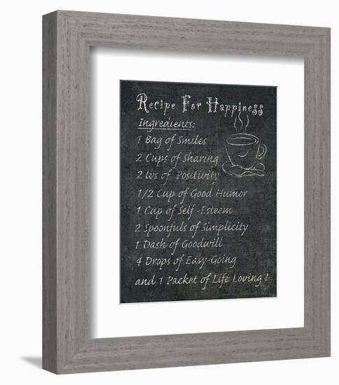 Recipes for Life II-null-Framed Art Print