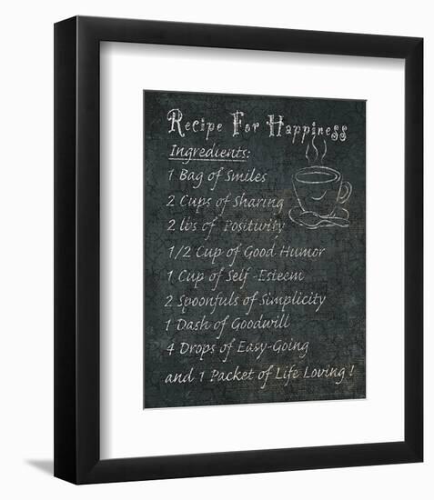 Recipes for Life II-null-Framed Art Print