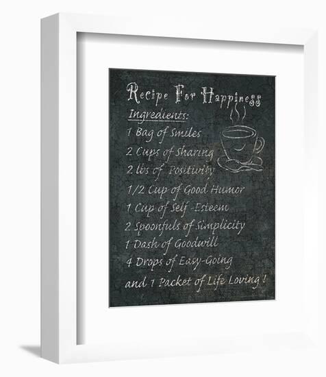 Recipes for Life II-null-Framed Art Print