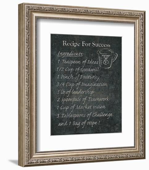 Recipes for Life IV-null-Framed Art Print