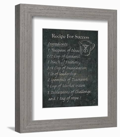 Recipes for Life IV-null-Framed Art Print