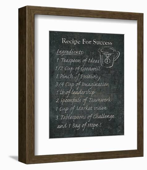 Recipes for Life IV-null-Framed Art Print