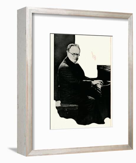 Recital by Mark Hambourg Whatever The Hallmark Of Genius May Be, Booth's Is The Hallmark of Gin'-Unknown-Framed Photographic Print