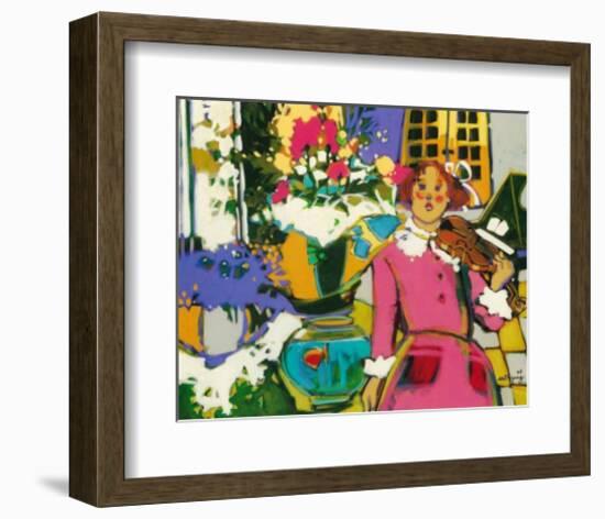 Recital-Claudette Castonguay-Framed Art Print