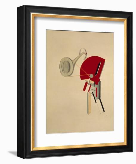 Reciter-El Lissitzky-Framed Giclee Print