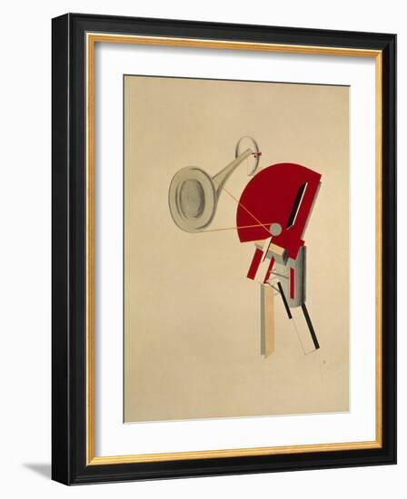 Reciter-El Lissitzky-Framed Giclee Print