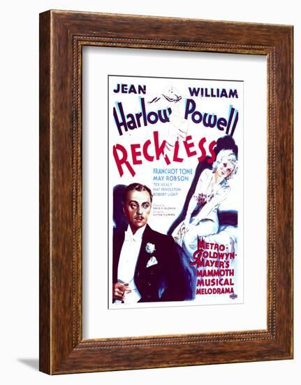 Reckless - Movie Poster Reproduction-null-Framed Photo