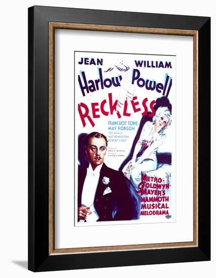 Reckless - Movie Poster Reproduction-null-Framed Photo