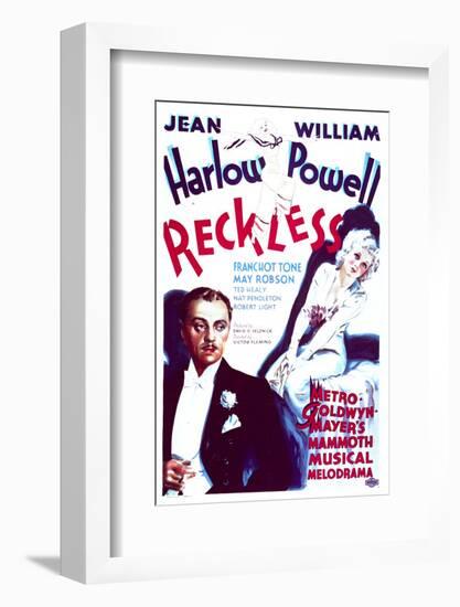 Reckless - Movie Poster Reproduction-null-Framed Photo