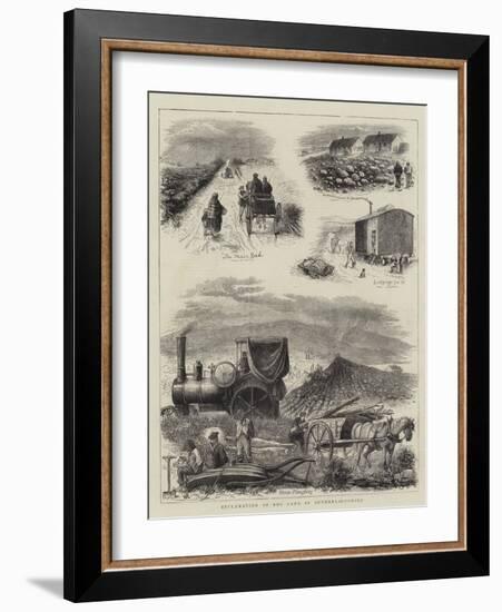 Reclamation of Bog Land in Sutherlandshire-William Ralston-Framed Giclee Print