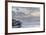 Recliners on Stone Patio Overlooking the Coast and Next to the Pool, Mani, Greece-George Meitner-Framed Photographic Print