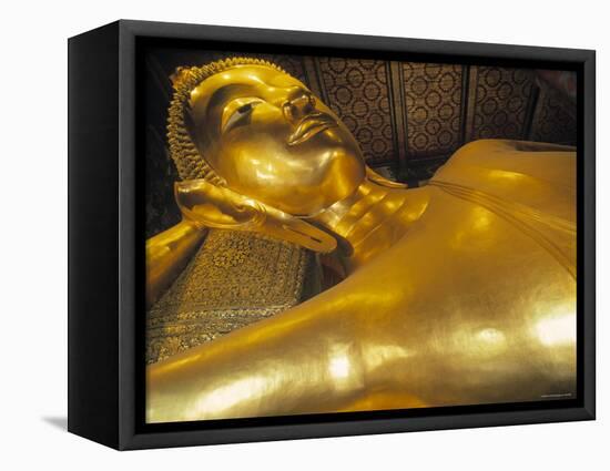 Reclining Buddha, Grand Palace, Bangkok, Thailand-Peter Adams-Framed Premier Image Canvas