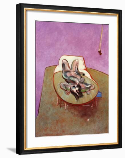 Reclining Figure, 1966-Francis Bacon-Framed Art Print