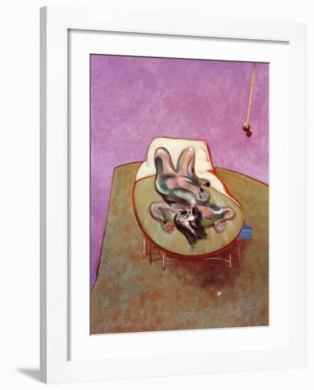 Reclining Figure, 1966-Francis Bacon-Framed Art Print