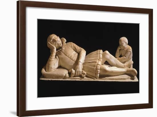 Reclining Figure-Michelangelo Naccherino-Framed Giclee Print