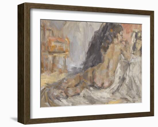 Reclining Figure-Stellar Design Studio-Framed Art Print