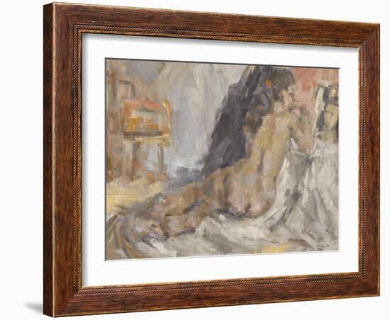 Reclining Figure-Stellar Design Studio-Framed Art Print