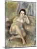 Reclining Girl, 1925-Jules Pascin-Mounted Giclee Print