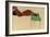 Reclining Male Nude with Green Cloth, 1910-Egon Schiele-Framed Giclee Print