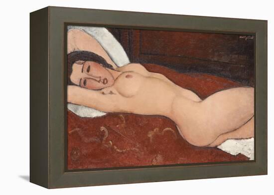 Reclining Nude, 1917-Amedeo Modigliani-Framed Premier Image Canvas