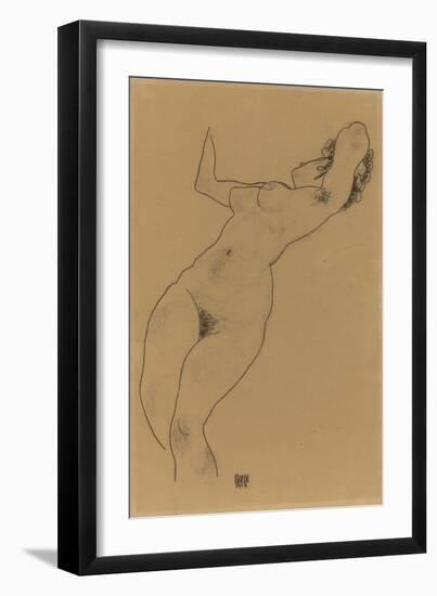 Reclining Nude, 1918-Egon Schiele-Framed Giclee Print