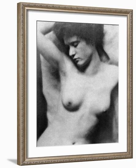 Reclining Nude, C1910-Clarence Henry White-Framed Photographic Print