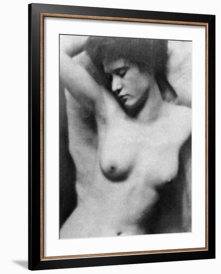 Reclining Nude, C1910-Clarence Henry White-Framed Photographic Print