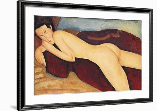 Reclining Nude from the Back, 1917-Amedeo Modigliani-Framed Art Print