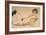 Reclining Nude in Green Stockings, 1914-Egon Schiele-Framed Giclee Print