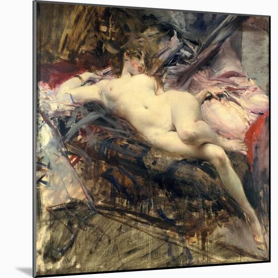 Reclining Nude, Late 19Th/Early 20th Century-Giovanni Boldini-Mounted Giclee Print