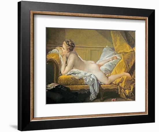 Reclining Nude (Miss O'Murphy)-Francois Boucher-Framed Giclee Print