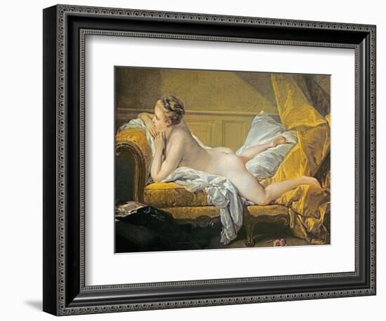 Reclining Nude (Miss O'Murphy)-Francois Boucher-Framed Giclee Print