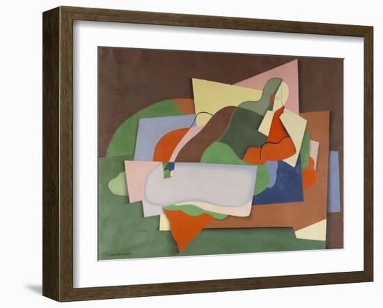 Reclining Nude; Nu Allonge-Georges Valmier-Framed Giclee Print
