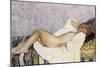 Reclining Nude; Nu Couche-Henri Lebasque-Mounted Giclee Print