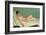 Reclining Nude on Yellow Cushion-Félix Vallotton-Framed Giclee Print