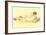 Reclining Nude Reading Book-null-Framed Art Print