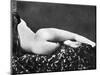 Reclining Nude: Rear View-null-Mounted Photographic Print