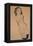 Reclining Nude with Black Stockings-Egon Schiele-Framed Premier Image Canvas