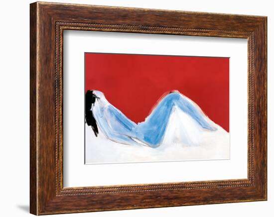 Reclining Nude-Nicolas De Staël-Framed Premium Giclee Print