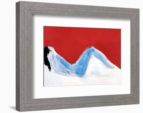 Reclining Nude-Nicolas De Staël-Framed Premium Giclee Print
