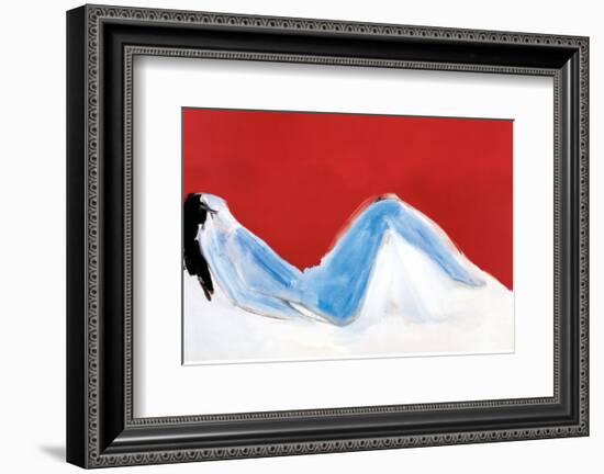 Reclining Nude-Nicolas De Staël-Framed Premium Giclee Print