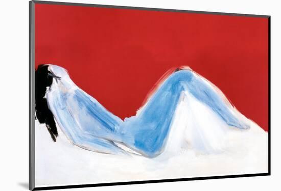 Reclining Nude-Nicolas De Staël-Mounted Premium Giclee Print