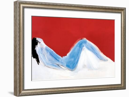 Reclining Nude-Nicolas De Staël-Framed Premium Giclee Print