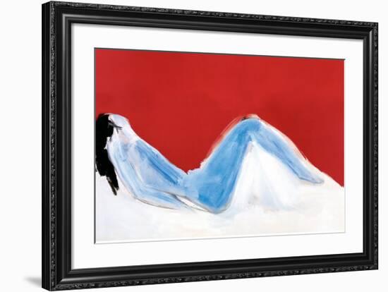 Reclining Nude-Nicolas De Staël-Framed Premium Giclee Print