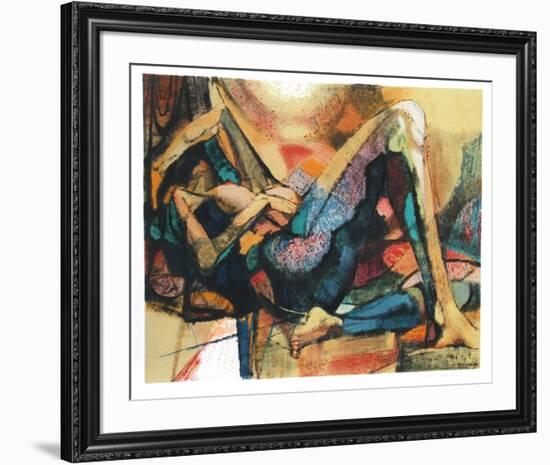 Reclining Nude-Jim Jonson-Framed Collectable Print